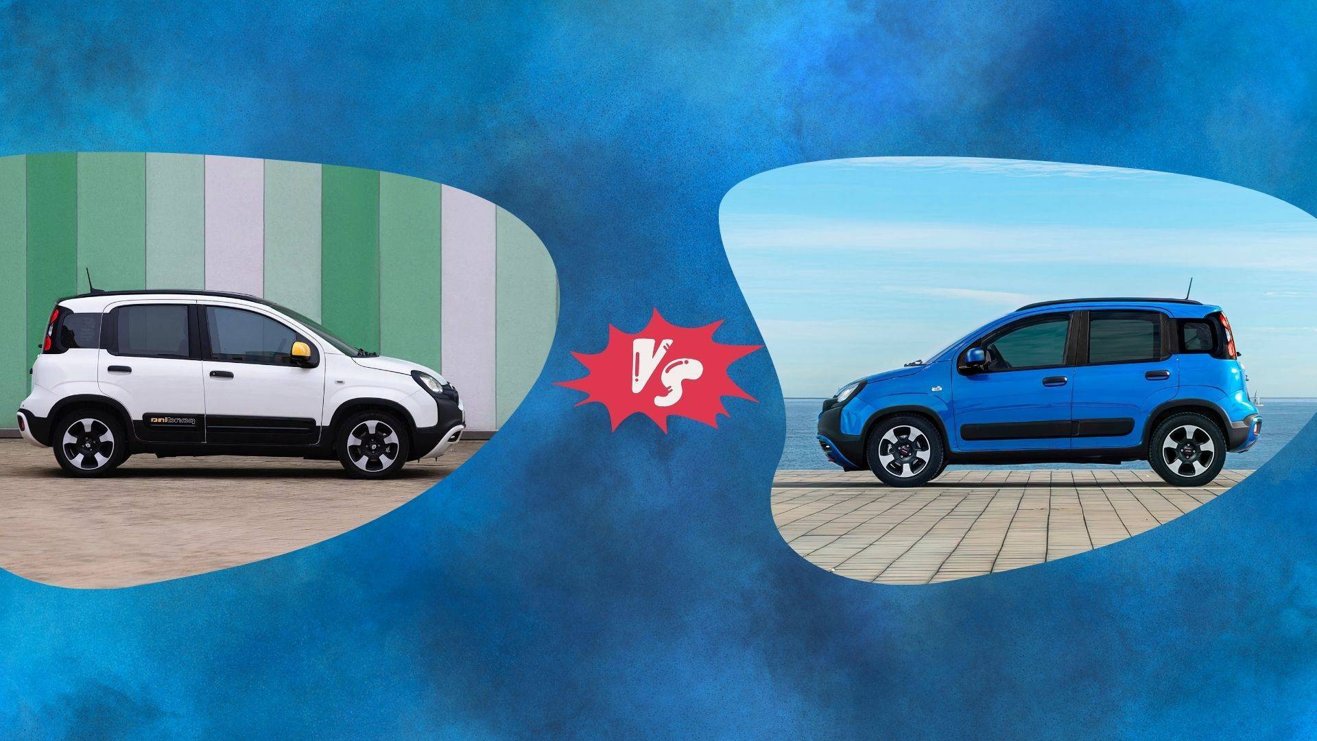 Grafica fatta da Gruppo Brandini sul confronto delle differenze tra la Fiat Panda vs (versus) Fiat Pandina che potrai trovare presso le nostre concessionarie di Firenze