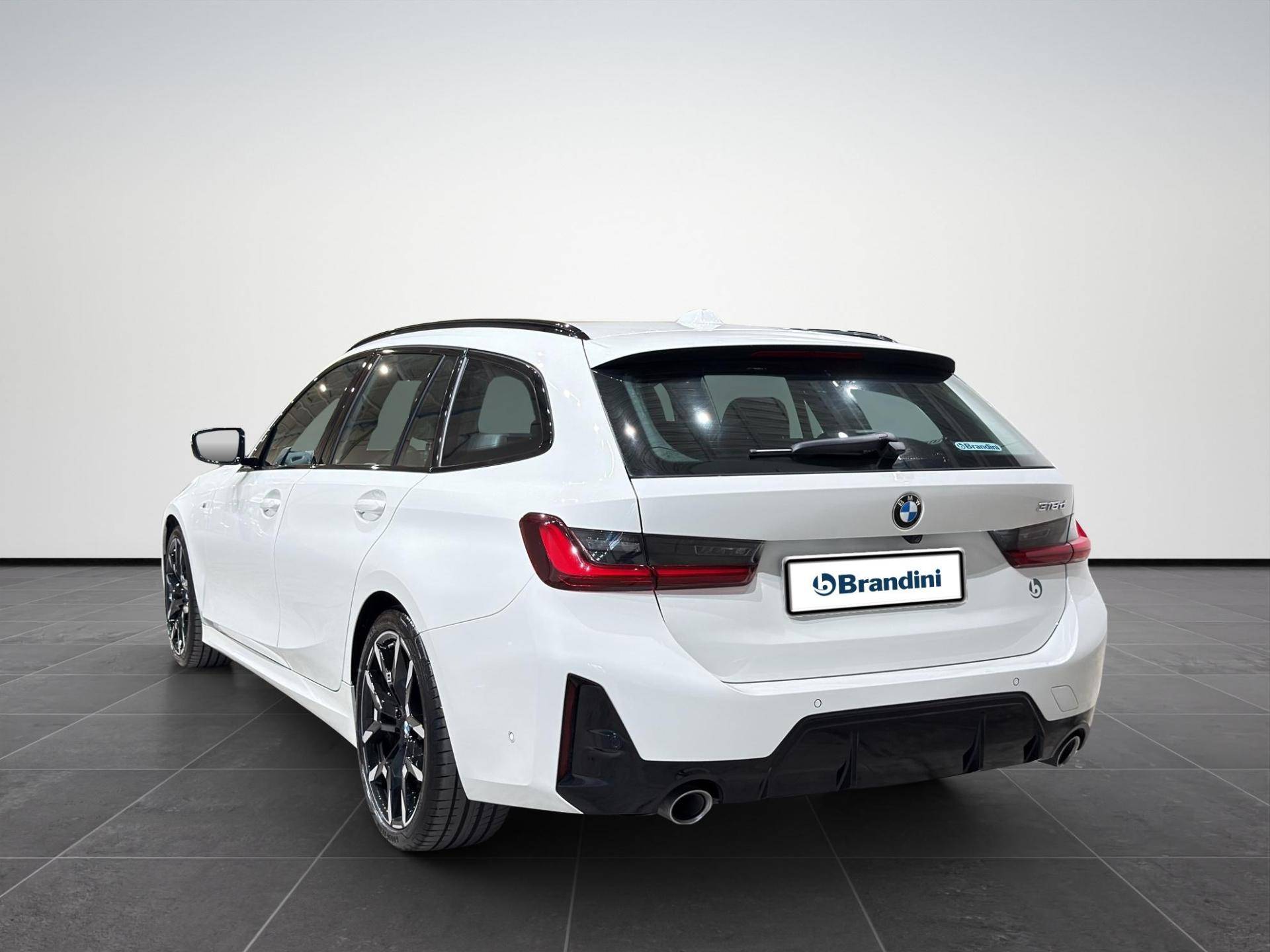BMW Serie 3 Touring 318d Touring mhev 48V Msport auto usata in pronta consegna - Brandini