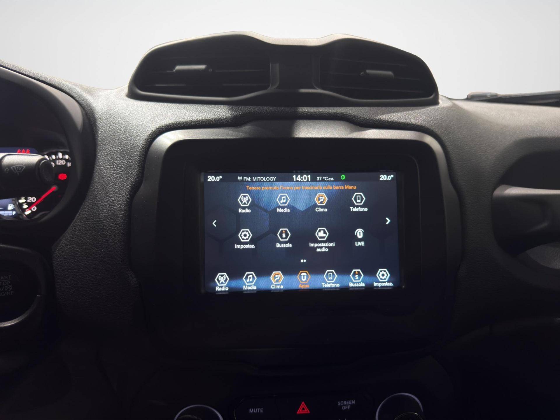 Auto Venduta - JEEP Renegade Renegade 1.6 mjt Limited 2wd 120cv ddct usata in pronta consegna - Brandini