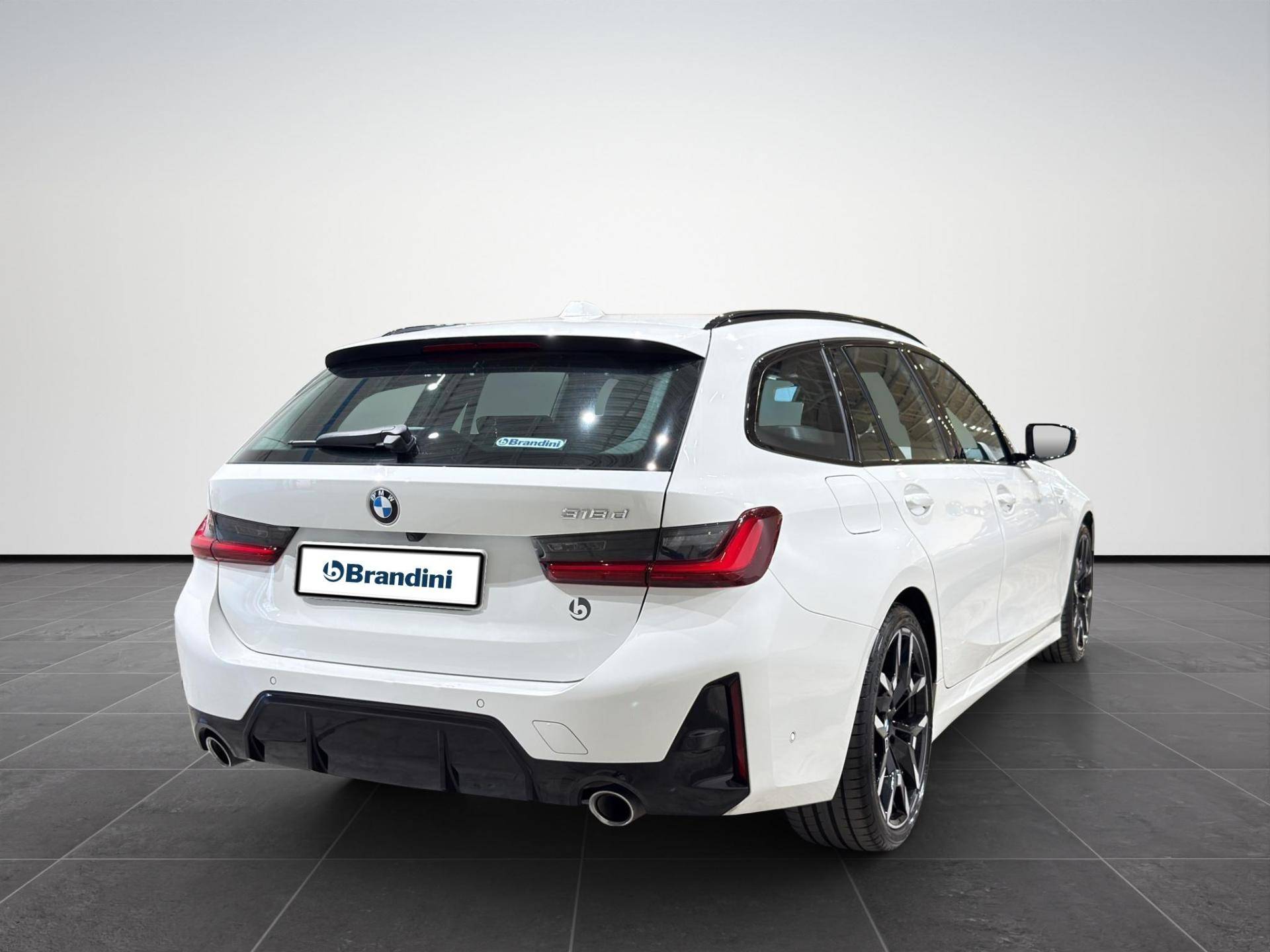 BMW Serie 3 Touring 318d Touring mhev 48V Msport auto usata in pronta consegna - Brandini