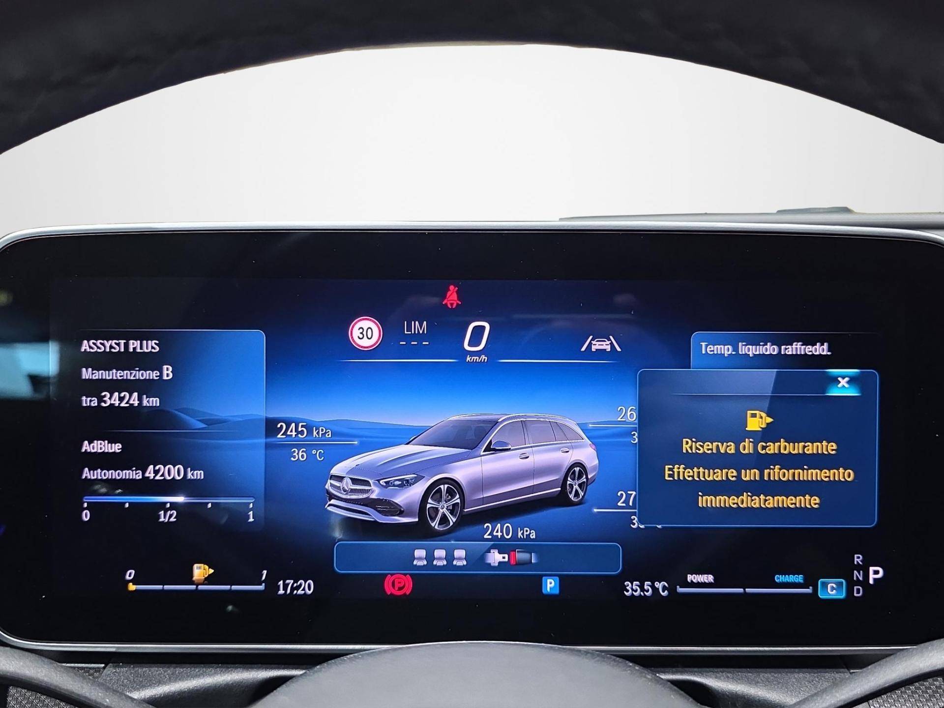 MERCEDES Classe C C SW 220 d mhev AMG Line Premium Plus 200cv auto usata in pronta consegna - Brandini