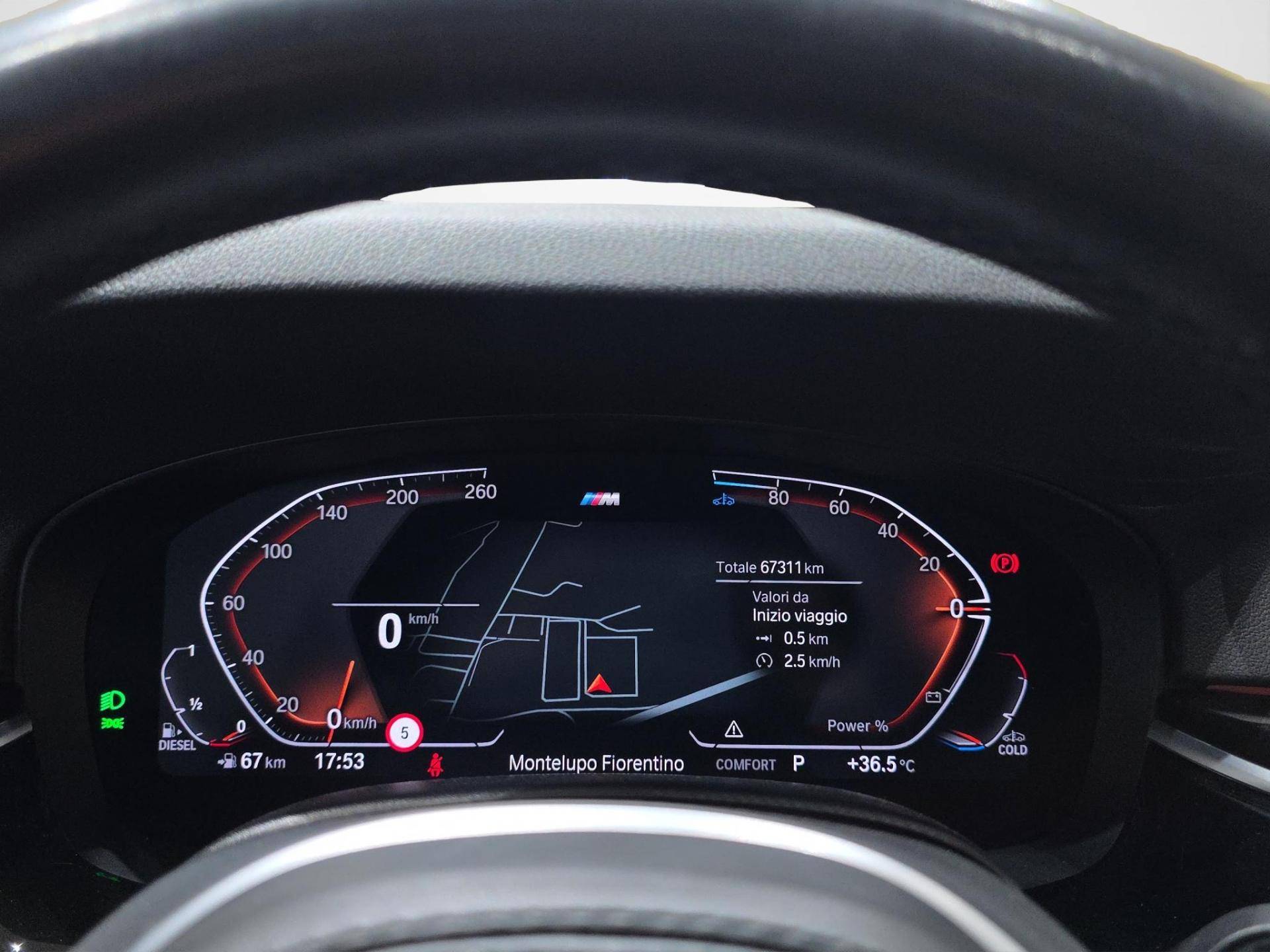 BMW Serie 5 Touring 520d Touring mhev 48V xdrive Msport auto usata in pronta consegna - Brandini