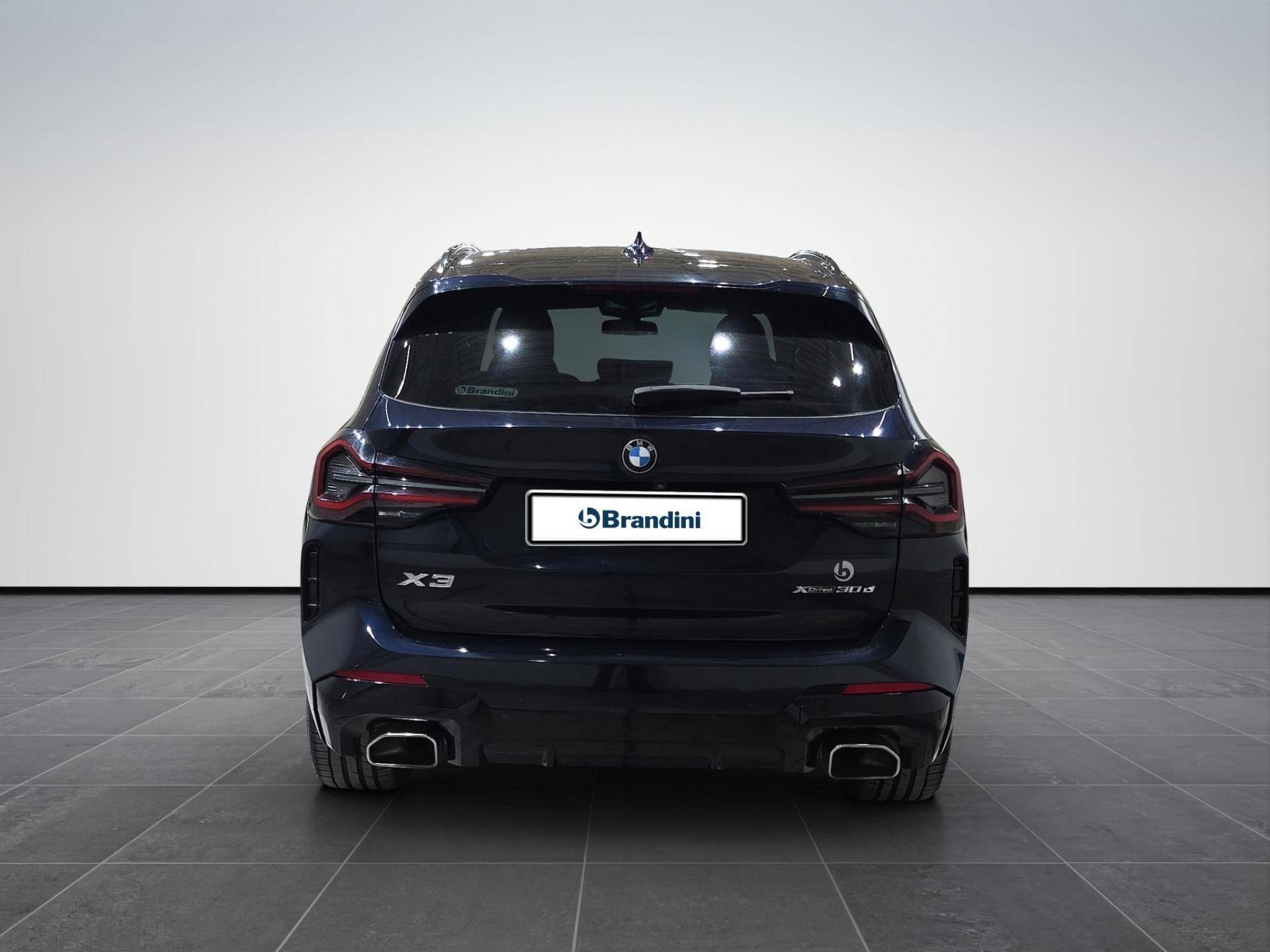 BMW X3 X3 xdrive30d mhev 48V Msport 249cv auto usata in pronta consegna - Brandini