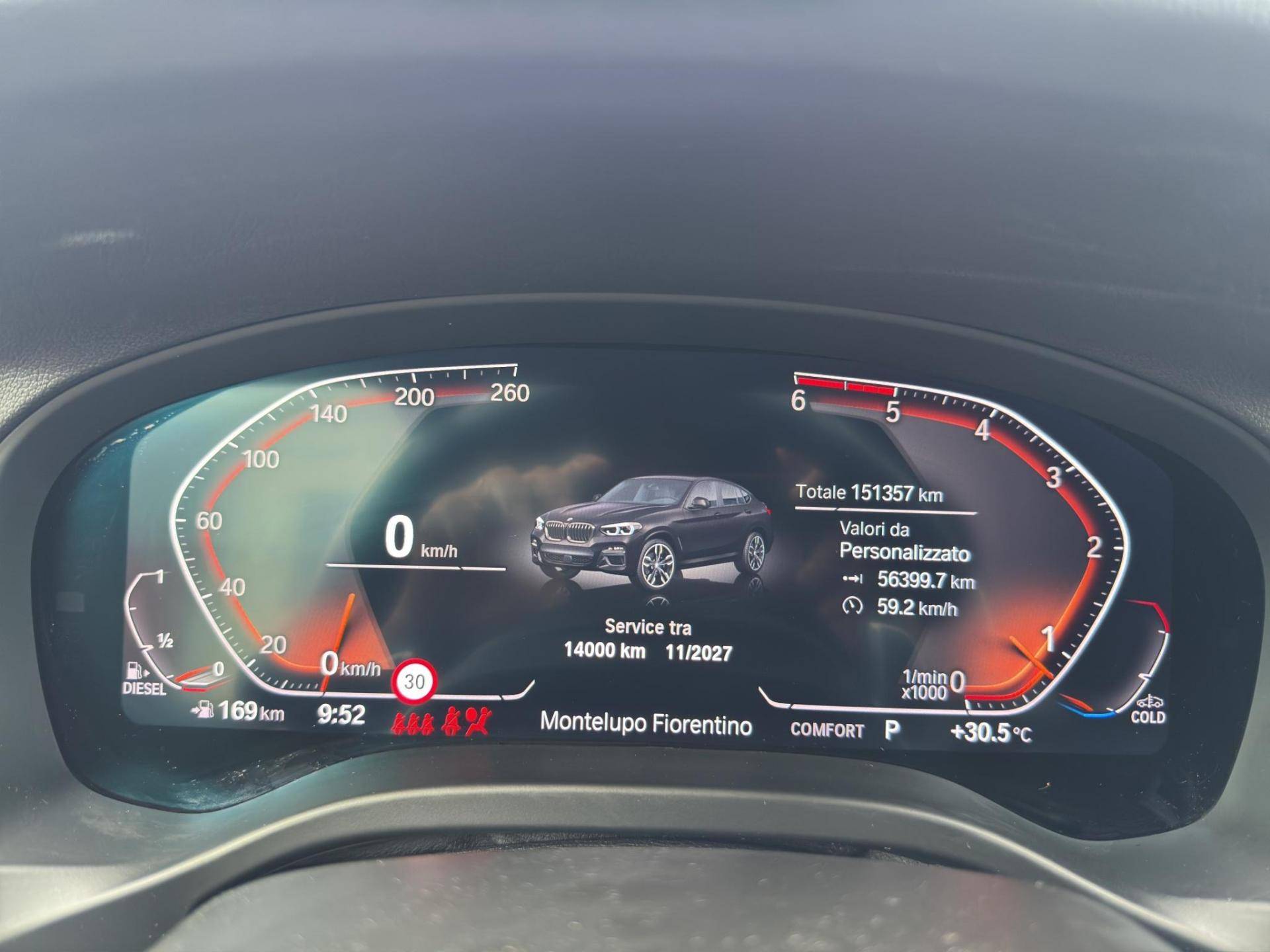 BMW X4 X4 xdrive20d mhev 48V Msport auto usata in pronta consegna - Brandini