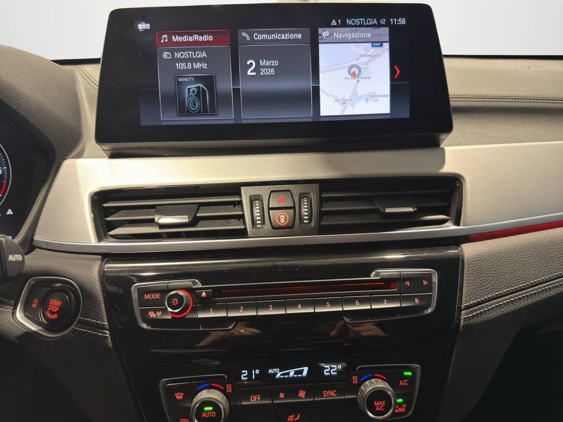 BMW X1 X1 sdrive18d xLine auto usata in pronta consegna - Brandini