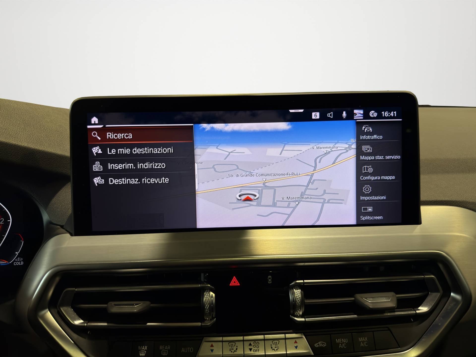 BMW X3 X3 xdrive20d mhev 48V Msport auto usata in pronta consegna - Brandini