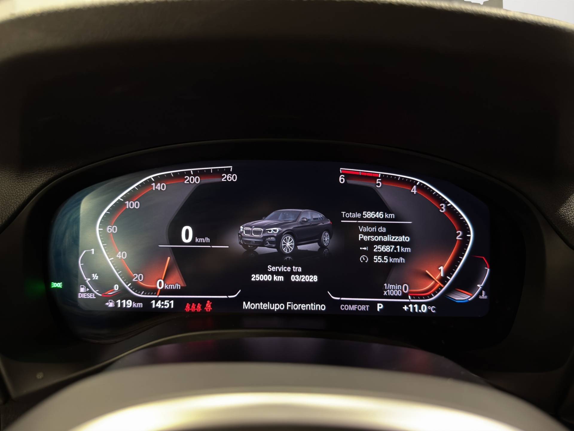 BMW X4 X4 xdrive20d Msport auto my19 usata in pronta consegna - Brandini