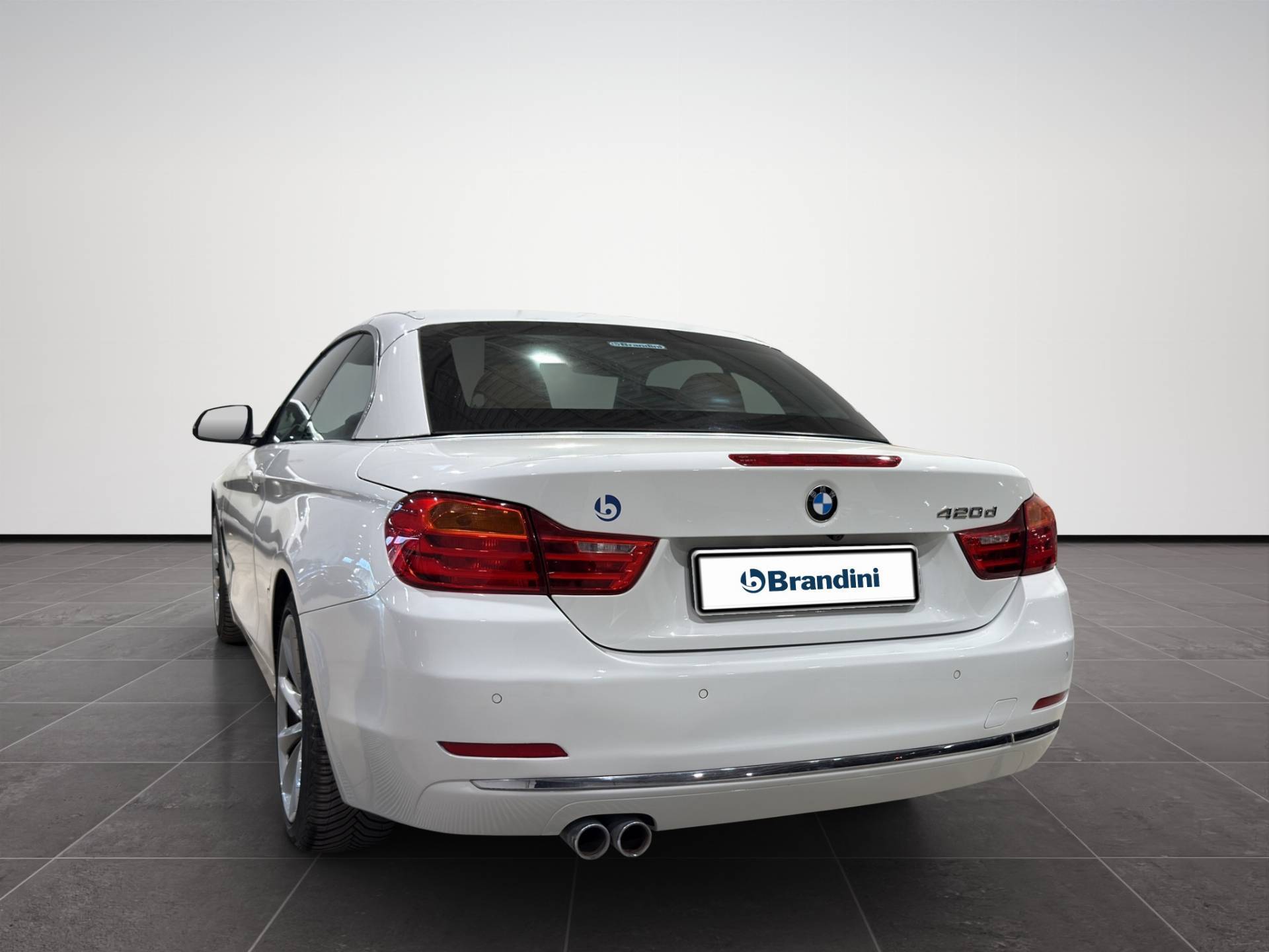 BMW Serie 4 420d Cabrio Luxury 190cv auto usata in pronta consegna - Brandini