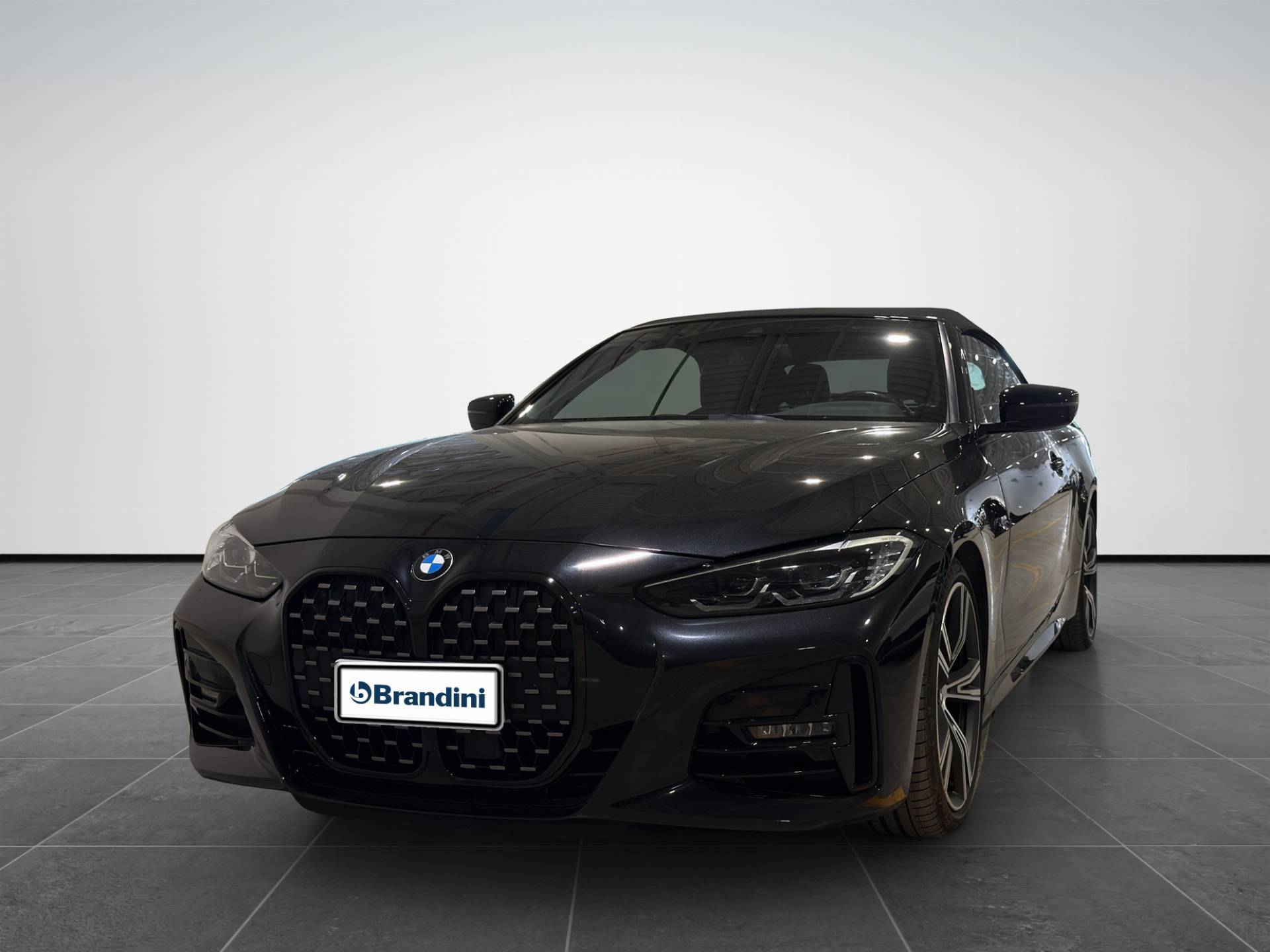 BMW Serie 4 Cabrio 420d mhev 48V Msport auto usata in pronta consegna - Brandini