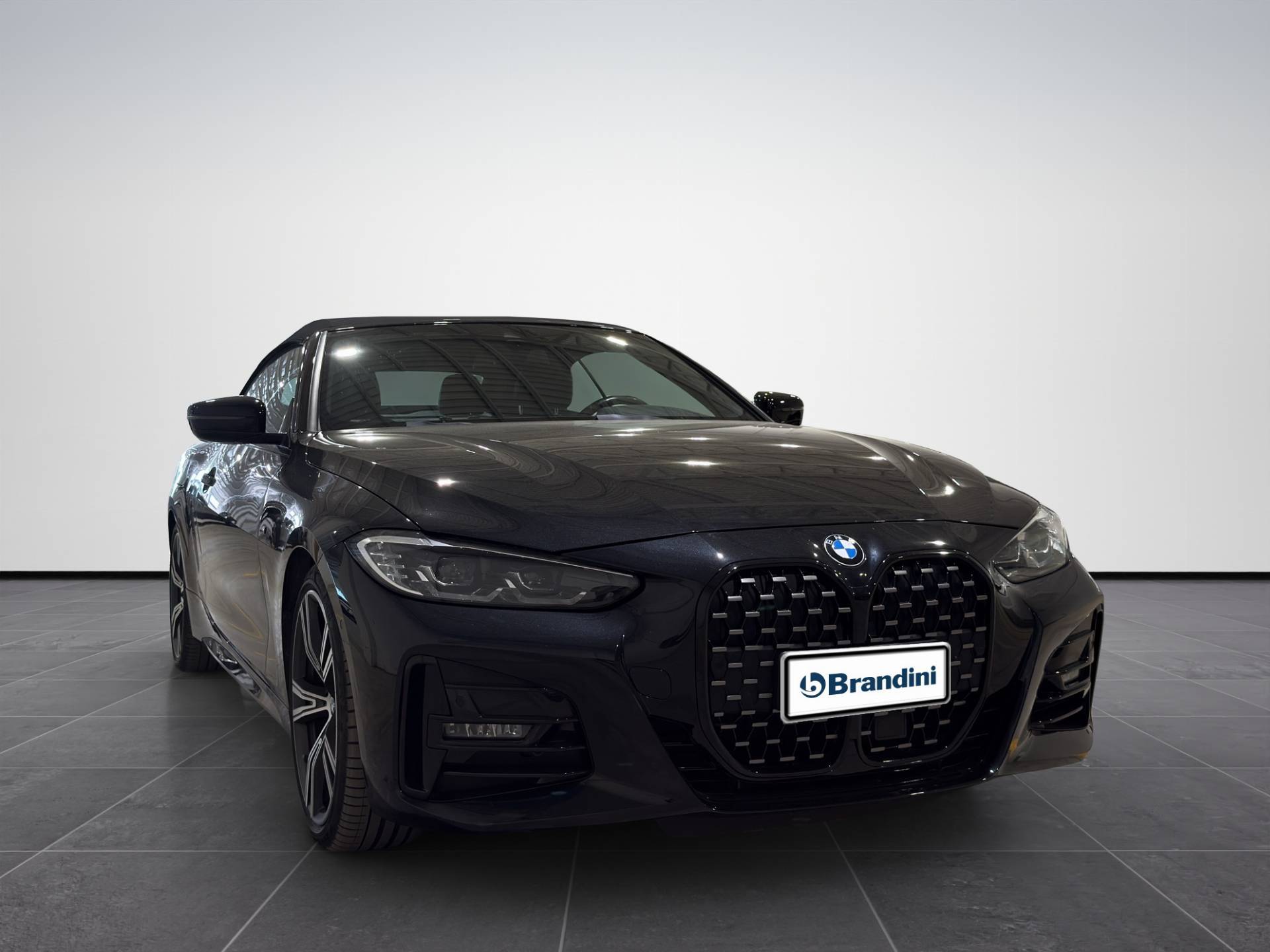 BMW Serie 4 Cabrio 420d mhev 48V Msport auto usata in pronta consegna - Brandini