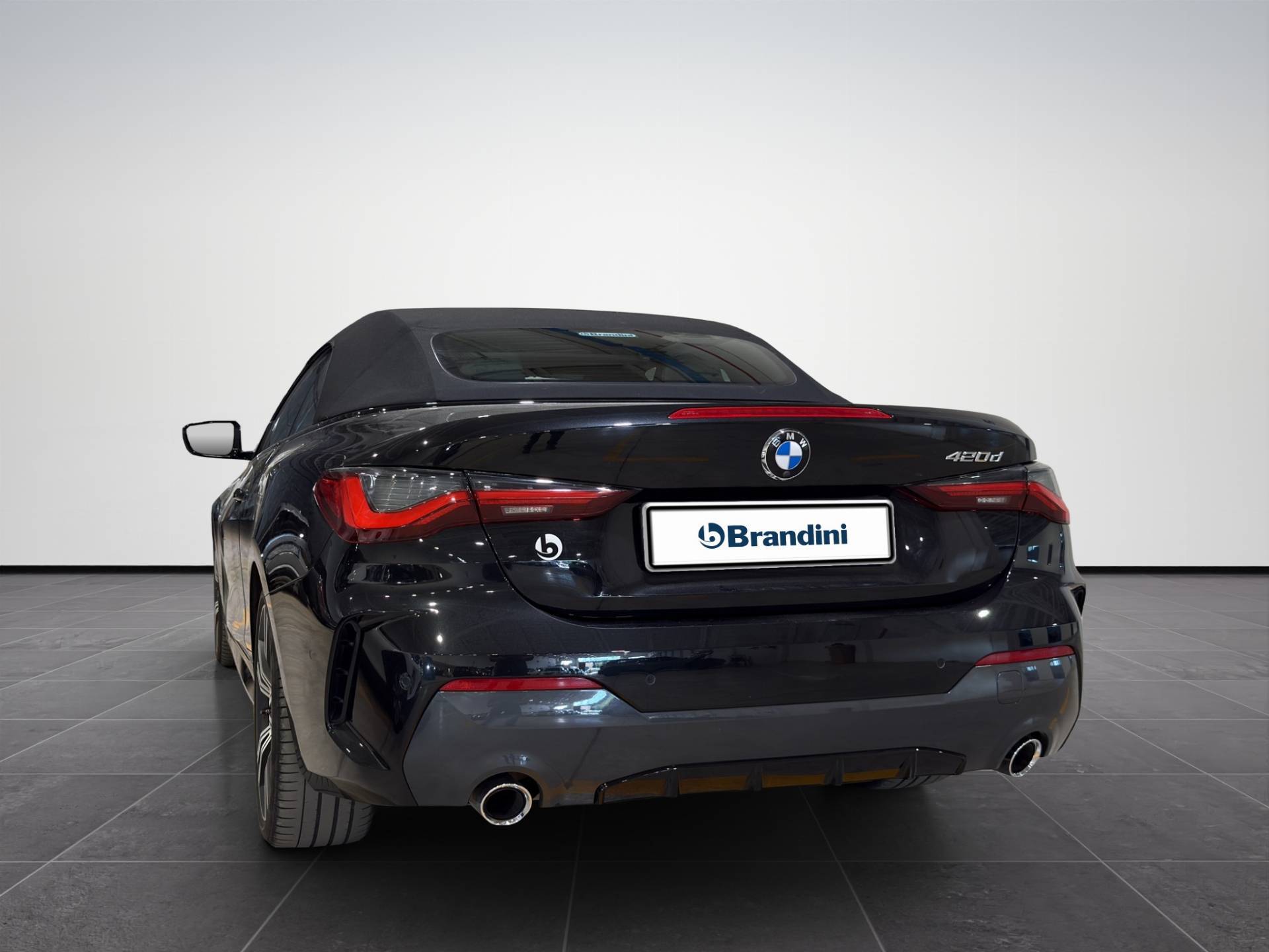 BMW Serie 4 Cabrio 420d mhev 48V Msport auto usata in pronta consegna - Brandini