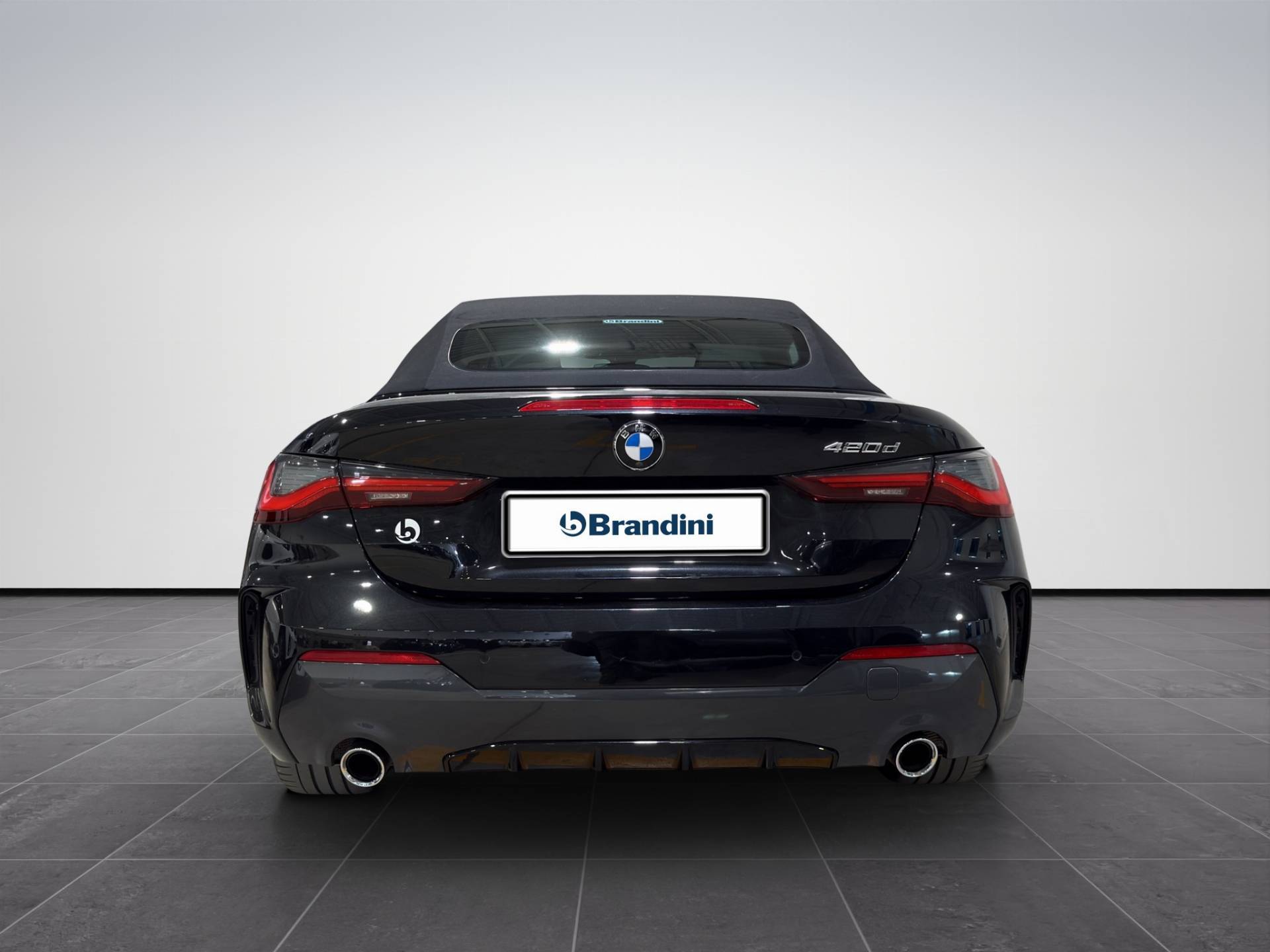 BMW Serie 4 Cabrio 420d mhev 48V Msport auto usata in pronta consegna - Brandini