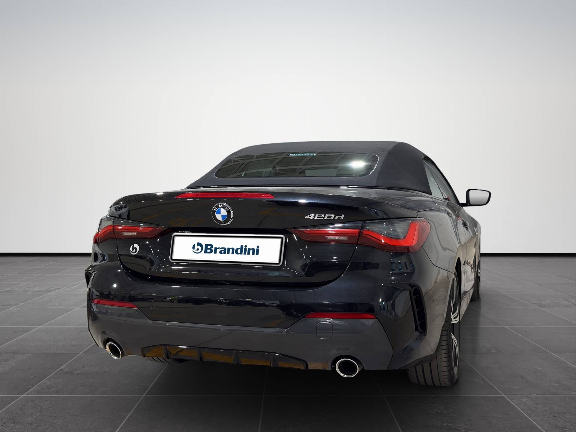 BMW Serie 4 Cabrio 420d mhev 48V Msport auto usata in pronta consegna - Brandini