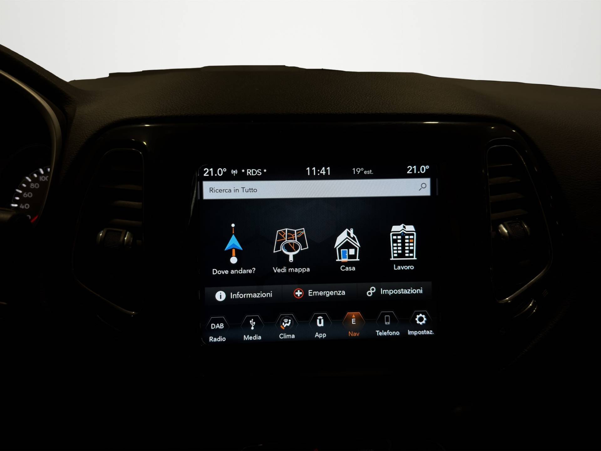 JEEP Compass Compass 1.6 mjt Limited 2wd 120cv my19 usata in pronta consegna - Brandini