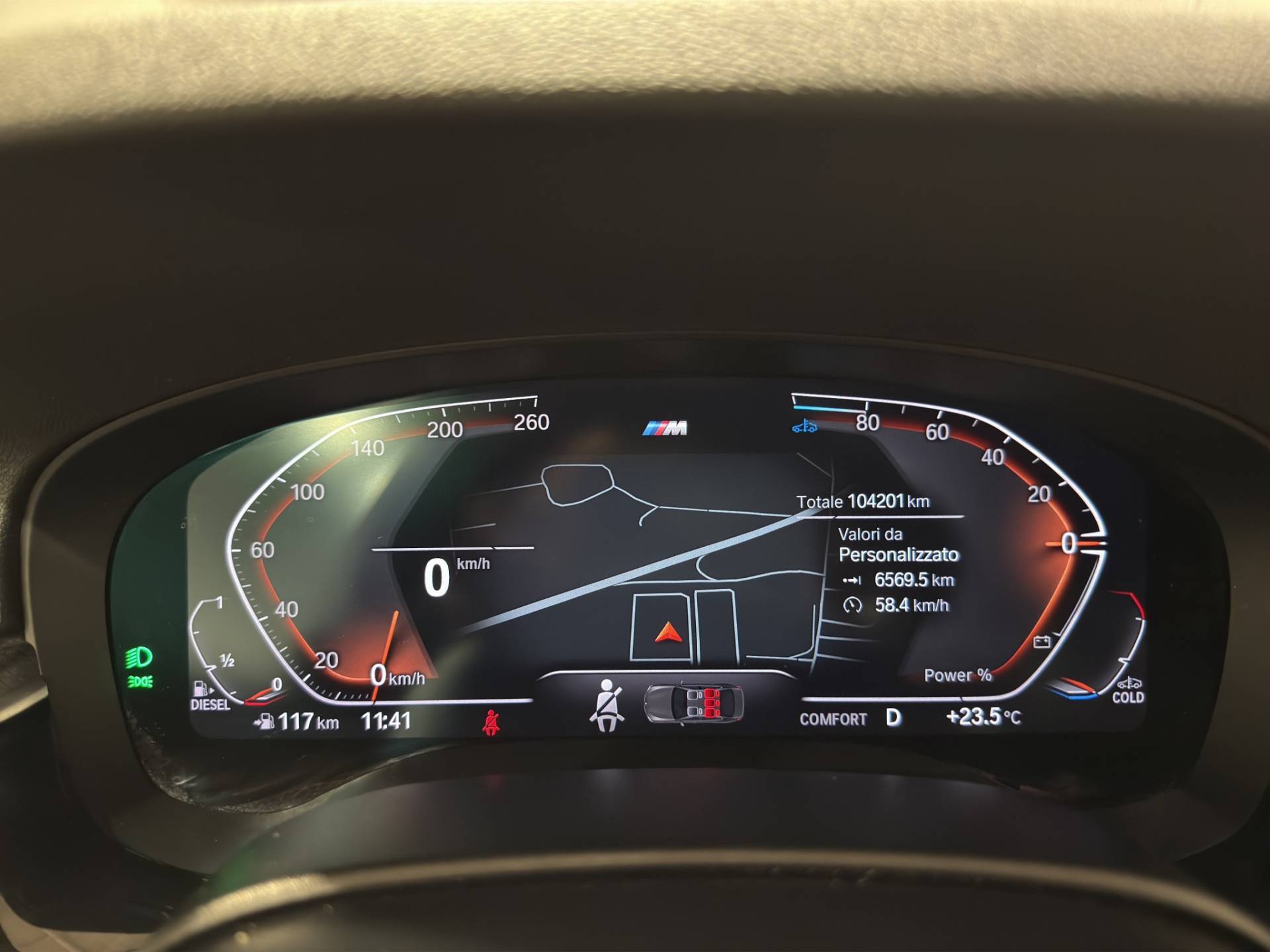 BMW Serie 5 Touring 520d Touring mhev 48V xdrive Msport auto usata in pronta consegna - Brandini