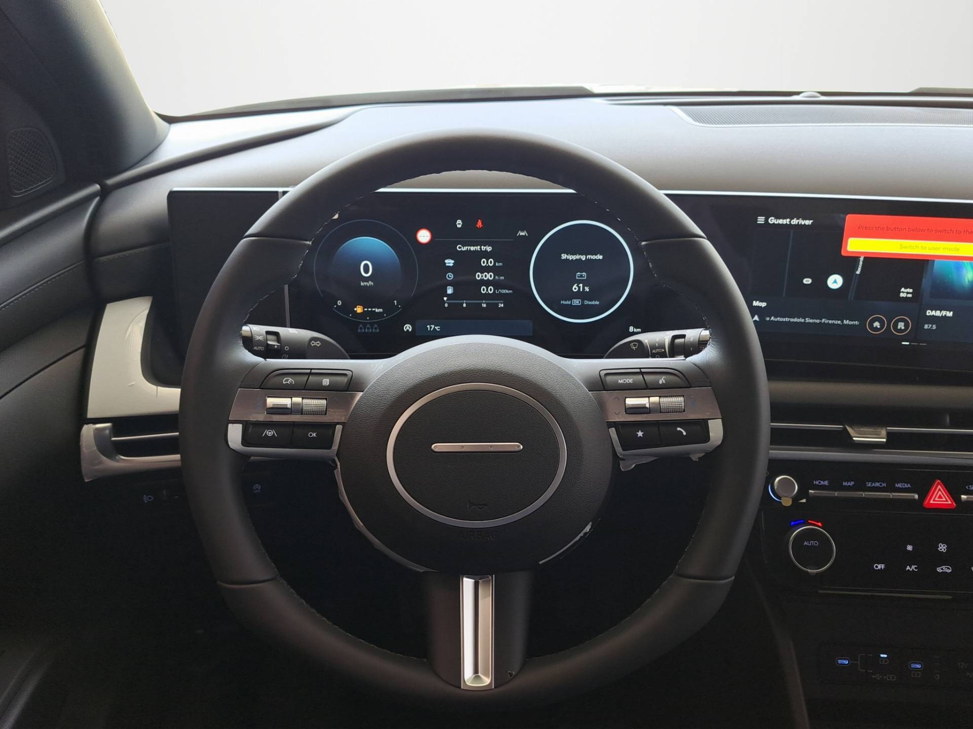 HYUNDAI Tucson Tucson 1.6 t-gdi Dark Line 2wd mt usata in pronta consegna - Brandini