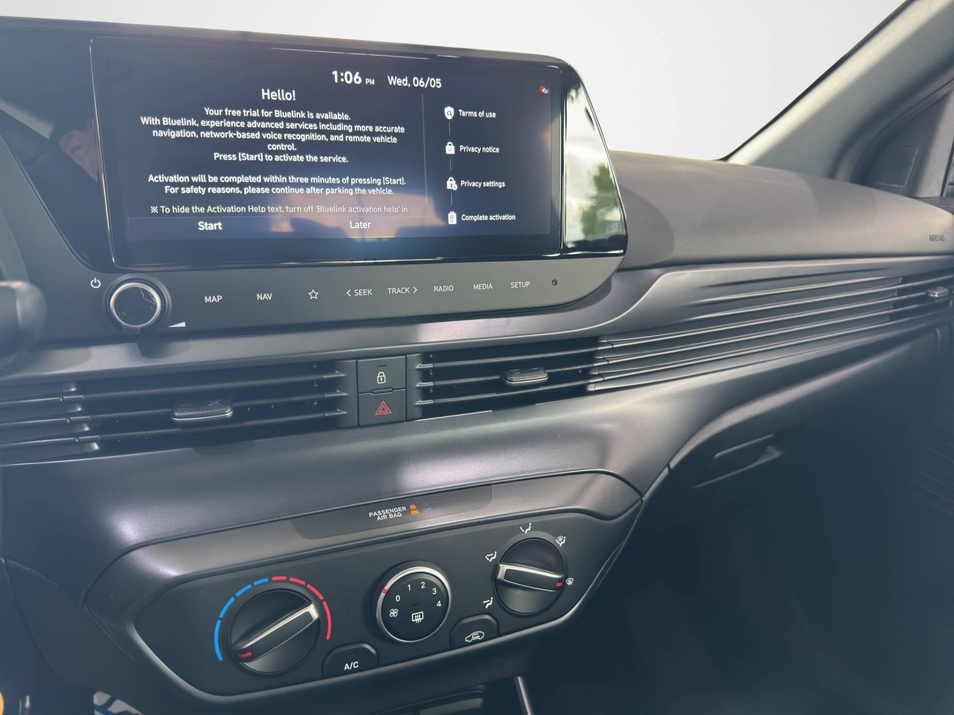 HYUNDAI Bayon Bayon 1.0 t-gdi Dark Line 90cv mt usata in pronta consegna - Brandini