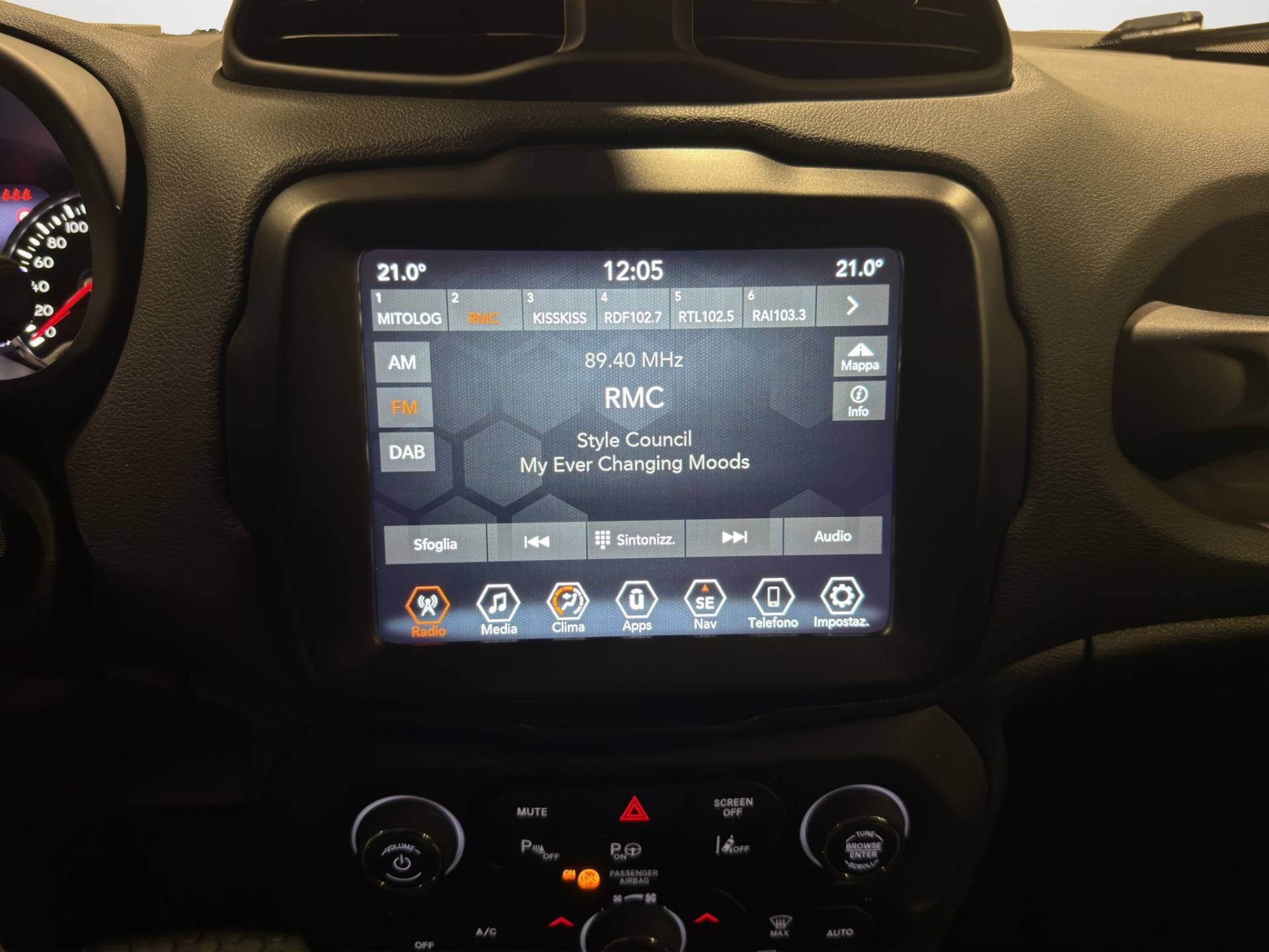 JEEP Renegade Renegade 1.5 turbo t4 mhev Limited 2wd 130cv dct usata in pronta consegna - Brandini